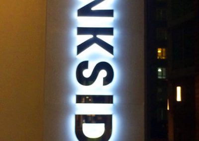 Large LED signs made to measure