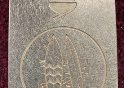 Deep Etched Plaque for National Trails