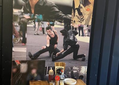 Vinyl Prints in Restaurant