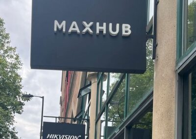 Non-illuminated Projecting Sign