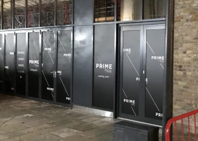 Fully Print Window Hoarding