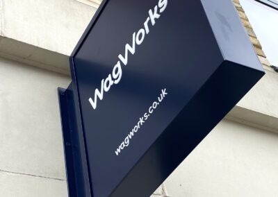 Illuminated Lightbox Projecting Sign