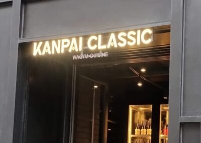 Front Illuminated Embedded Acrylic Letters